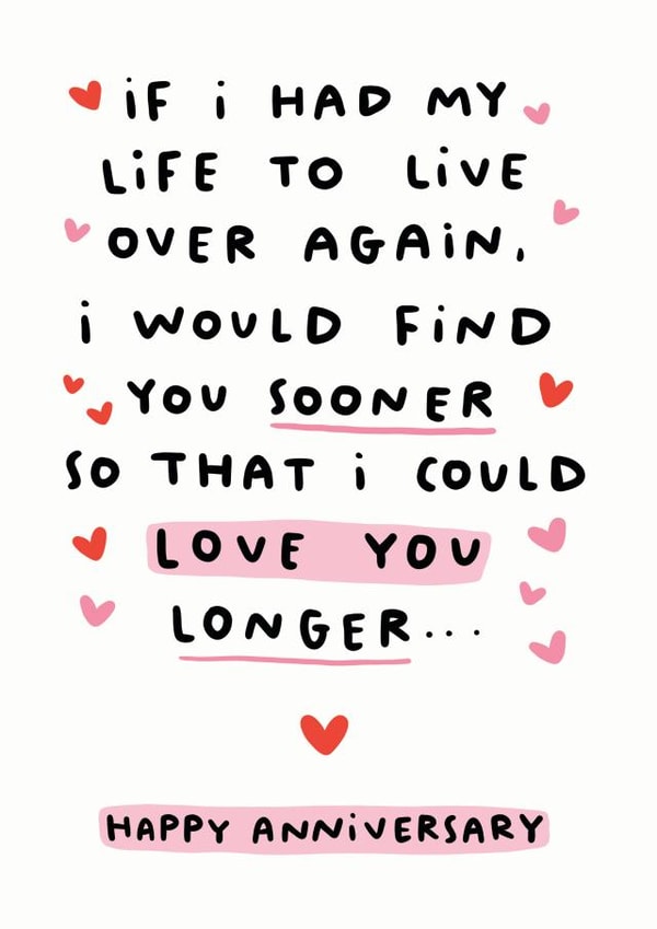 Find You Sooner So I could Love You Longer created by Arrow Gift Co