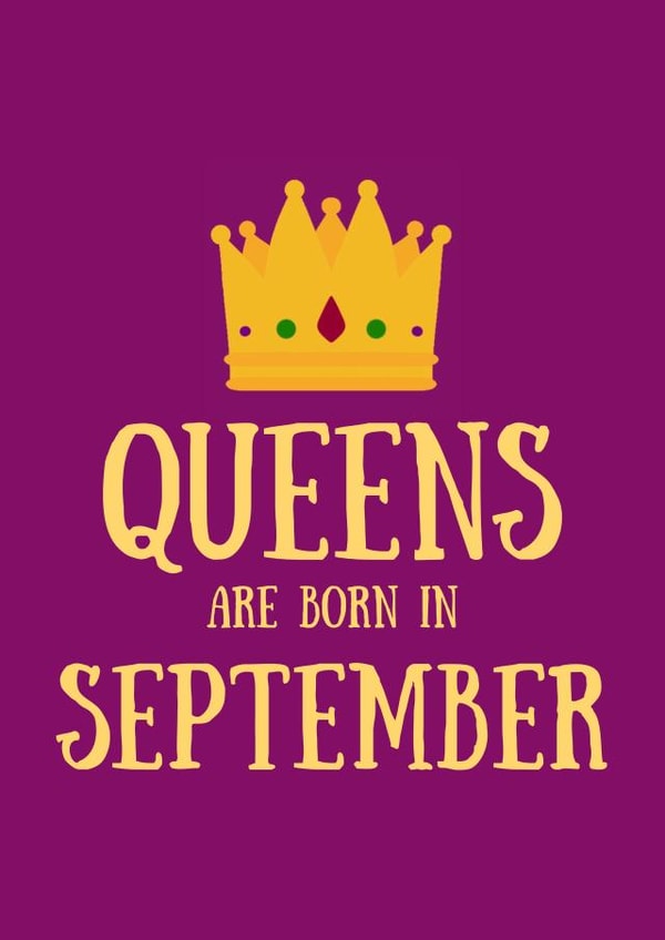 September birthday card created by SJdesigns