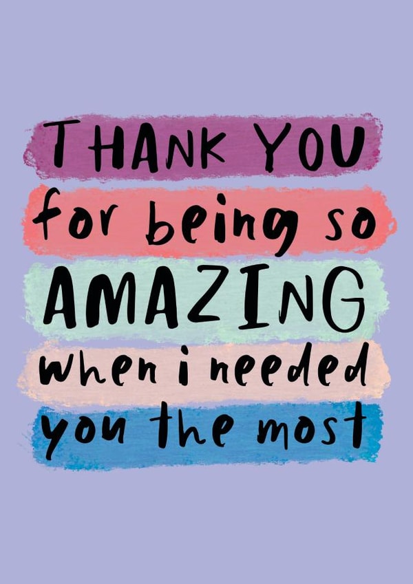 Thank you for being so amazing Card created by For Cards Sake 