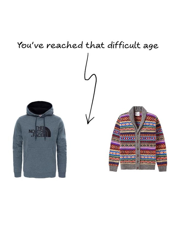 Funny Card for 30th, 40th or 50th Birthday - Male Friend, Husband, Brother created by Swizzoo