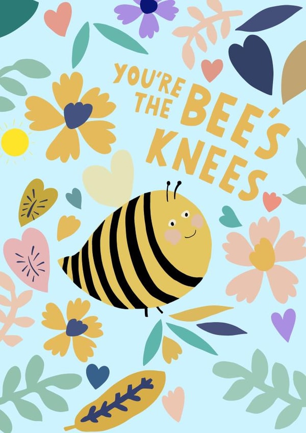 Well done card with bees created by Gee Designs