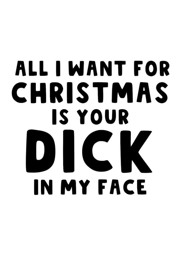 Festive Christmas Dick Gift created by The Blunt Badger