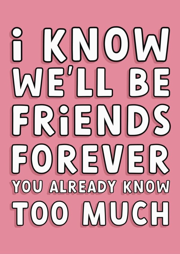 Funny Card For Friends created by Colourful Life