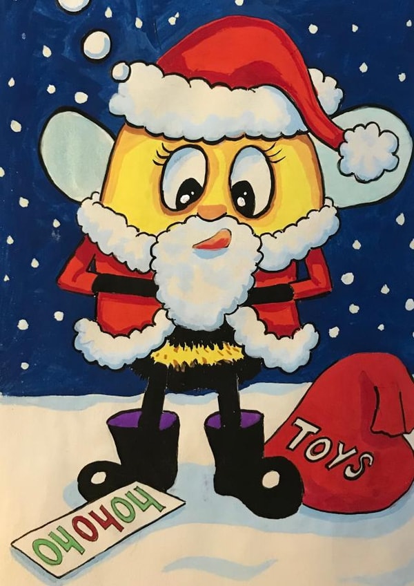 The Christmas Bee  created by Bounce Back BB