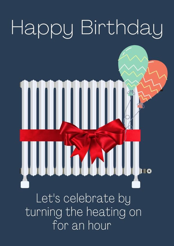 Cost of Living Crisis Happy Birthday Card created by BritWit