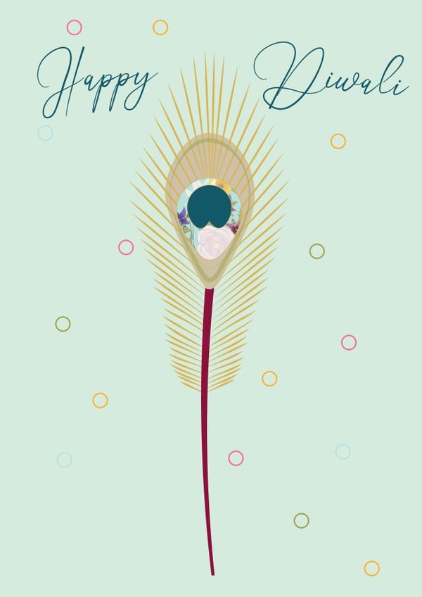 Happy Diwali / Deepavali Celebration Card 1001 created by @Art_by_Pruthvi