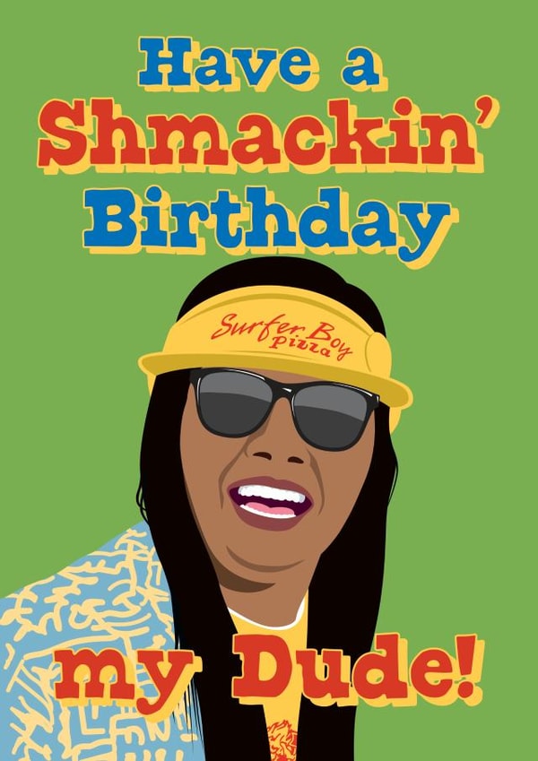 Stranger Things Argyle birthday card 1002 created by NEEDL designs