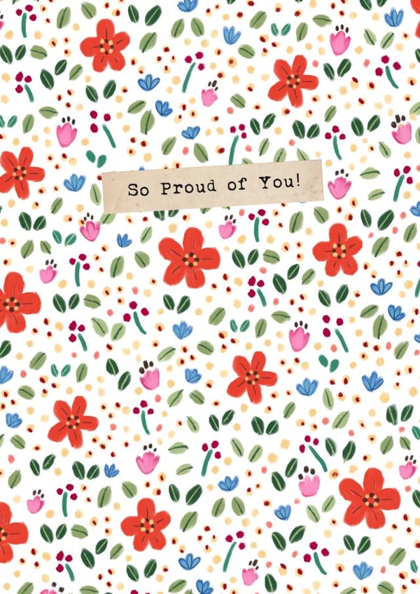 So Proud of You Card created by Watercolour Sky 