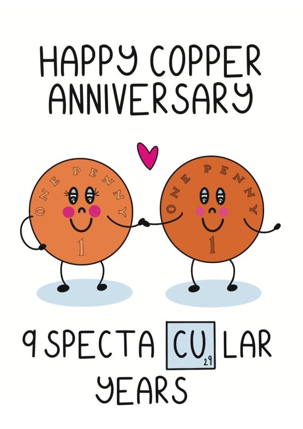 Happy 9th wedding anniversary! created by Schnauzer Scribbles