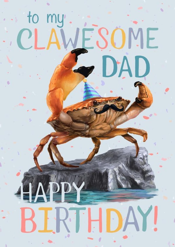 Awesome Dad Birthday Card created by Fasanian Artistry