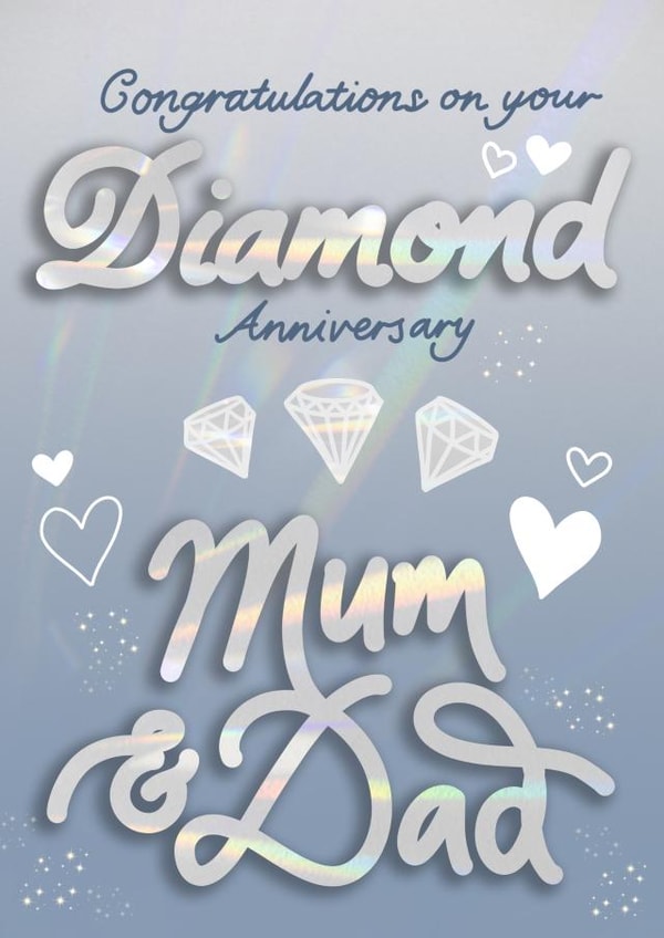 Happy Diamond Anniversary Mum & Dad! created by @MarcoLooks