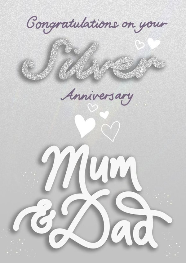 Congratulations on your Silver Anniversary Mum & Dad! created by @MarcoLooks