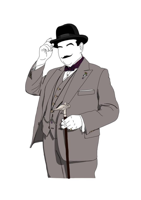 Poirot created by Homebird Art