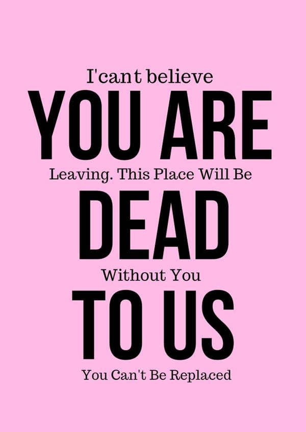 funny saying for farewell created by TIMLSET