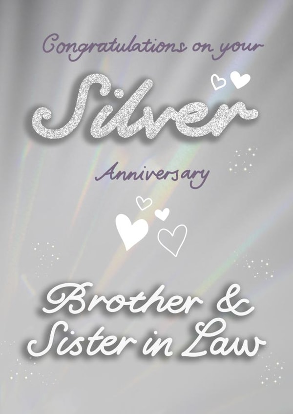 Happy Silver Anniversary Brother and Sister in Law! created by @MarcoLooks