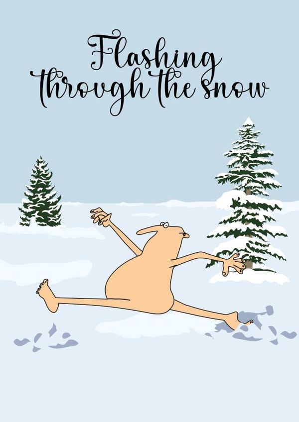 Flashing through the snow! created by Rosewood Design