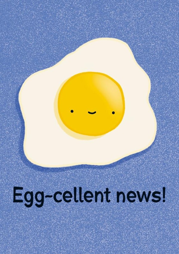 Eggcellent News created by Oh Milo Made