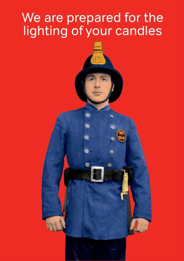 Lighting your candles created by Cath Tate Cards