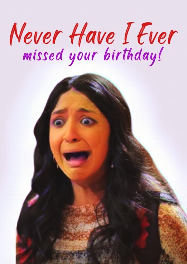 Never Have I Ever Missed Your Birthday! created by Tamarind & Lime