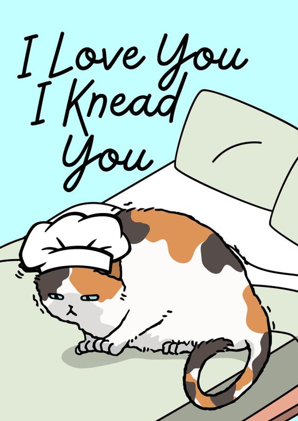 I Love You I Knead You created by Dhanna