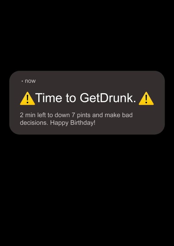 Funny BeReal themed Birthday Card created by WillyBee