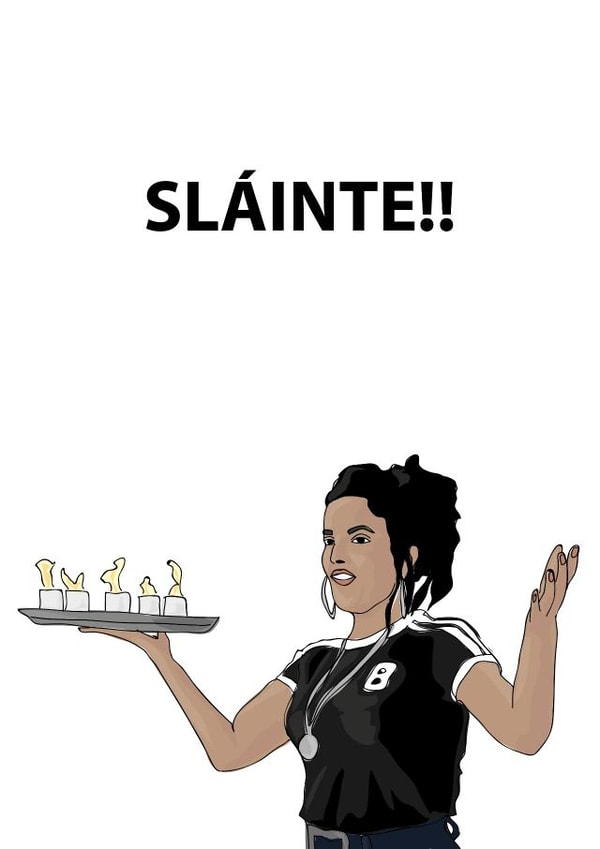 Fun, Party, Derry Girls Birthday Card - Cheers!! created by Lucy Deaner