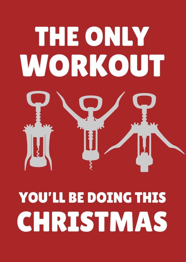 The Only Workout You'll Be Doing This Christmas created by PopDogShop