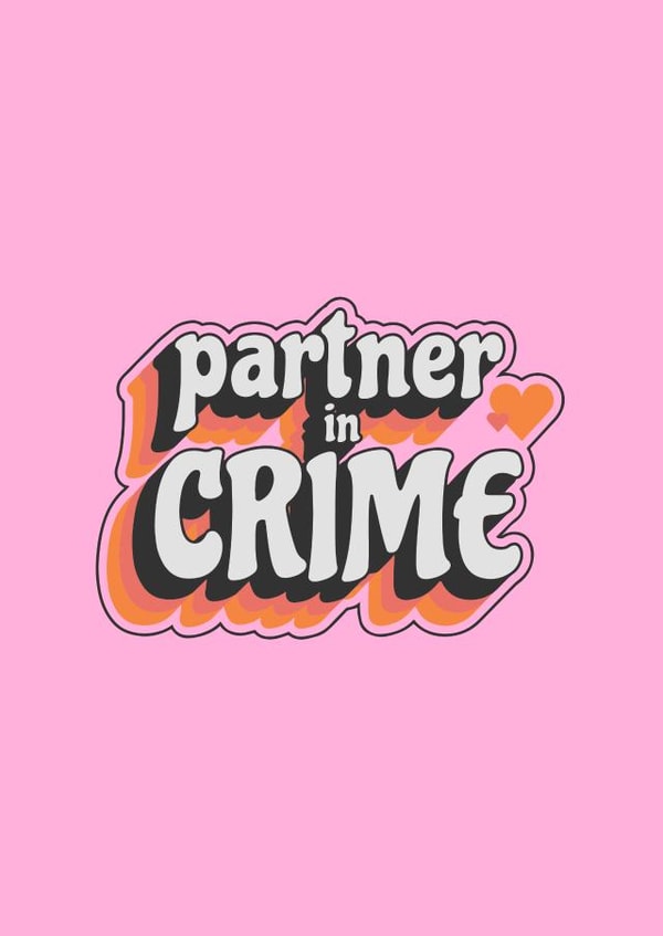 Groovy Card for Best Friend or Partner - Birthday, anniversary, or Valentine's created by Lola and Lily Prints