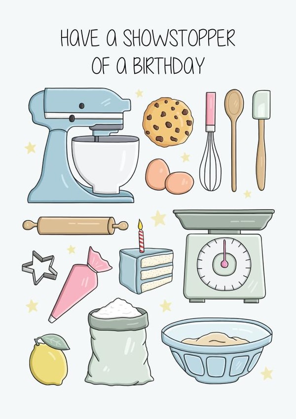 Showstopper of a Birthday created by Creaternet