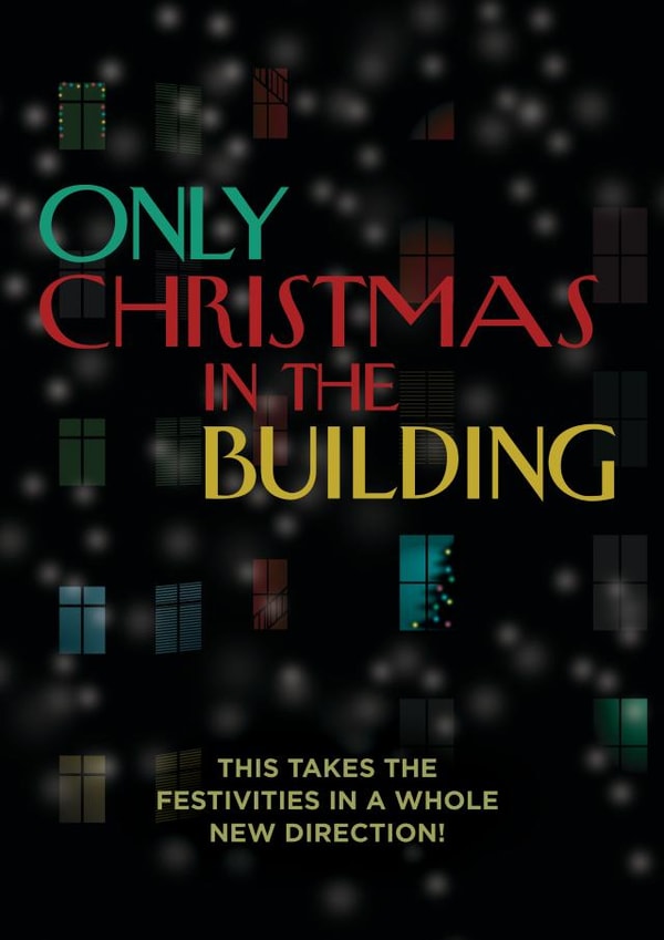 Funny Christmas Card - Only Murders in the Building created by Fatchair Print
