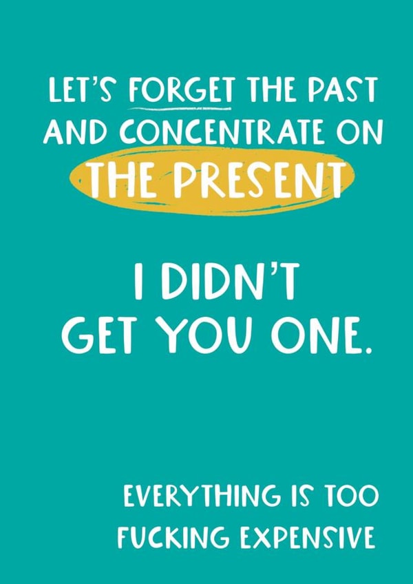 Let’s concentrate on the present funny birthday card created by Giddy Kipper