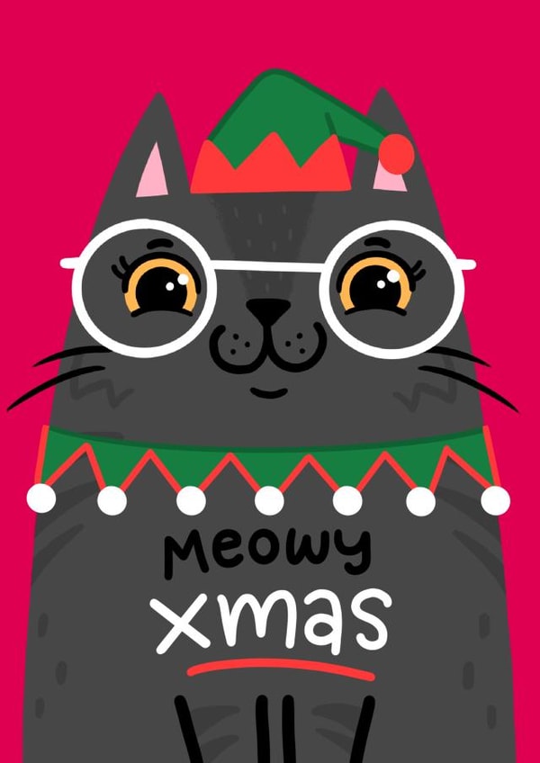 Meowy Xmas created by Blue Kiwi Design