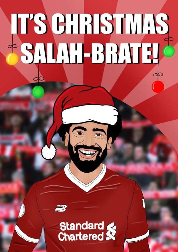Liverpool Christmas card created by Pawwmarkss
