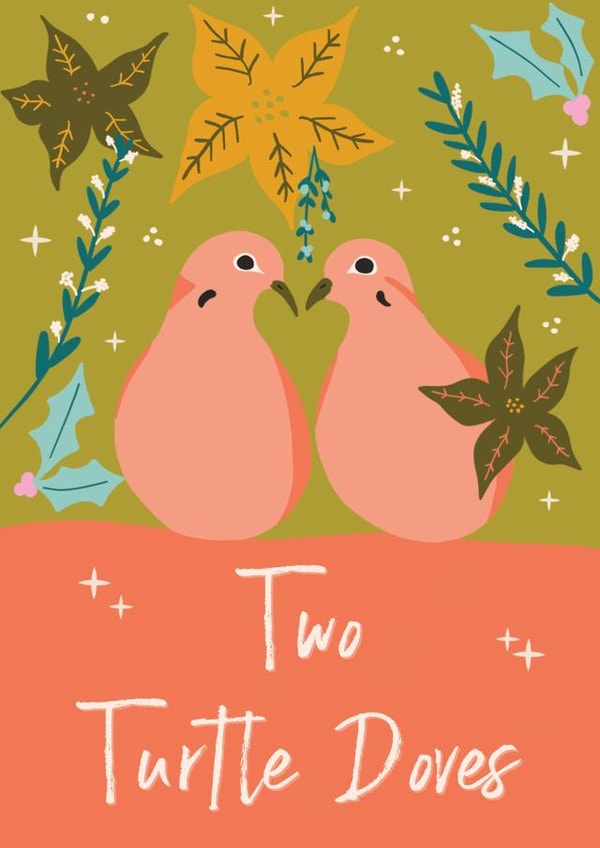 Romantic Christmas Card For Your Partner created by Sweetlove Press