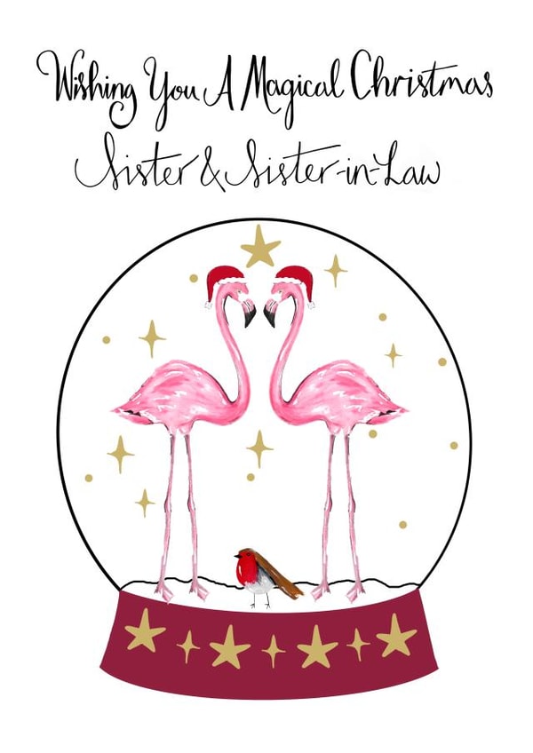 LGBTQ Gay Same Sex Sister & Sister In Law - Lesbian Christmas created by Naughty Nice