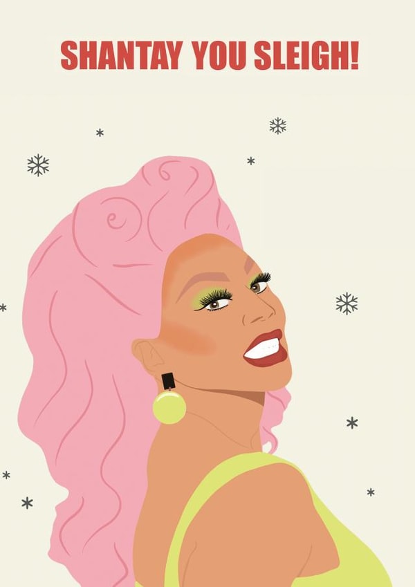 shanty you sleigh - ru paul created by Jamie Lindsay