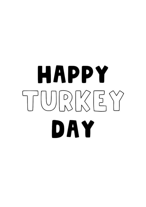 Celebrate Turkey Day - ThanksGiving - Harvest Giving Thanks - Roast Dinner created by The Blunt Badger