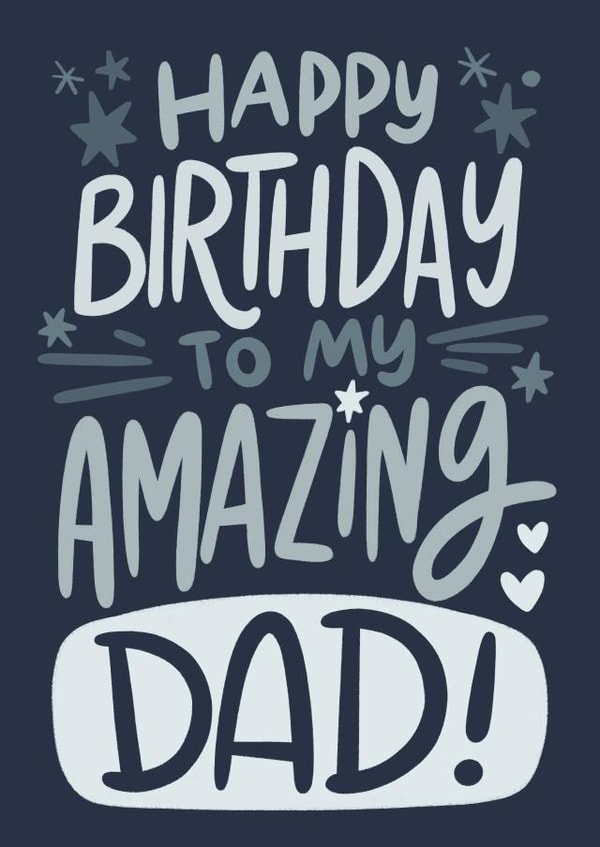 Happy birthday to my amazing dad! created by Natalia Gonzalez