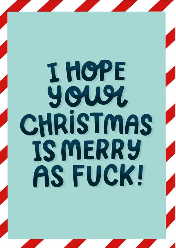 send your friend/loved ones this christmas to make sure their day is extra merry created by katie illustrated