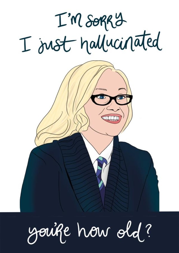 Funny Legally Blonde Birthday Card created by intruekirstyle