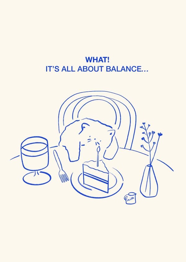 It’s all about balance… created by Holly Walsh