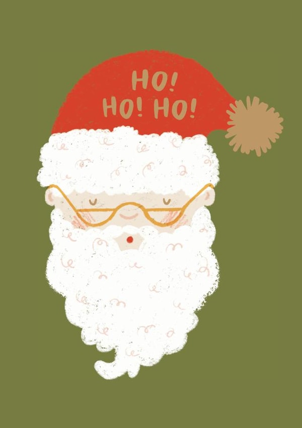 'Ho! Ho! Ho!' Christmas Card created by Raspberry Blossom
