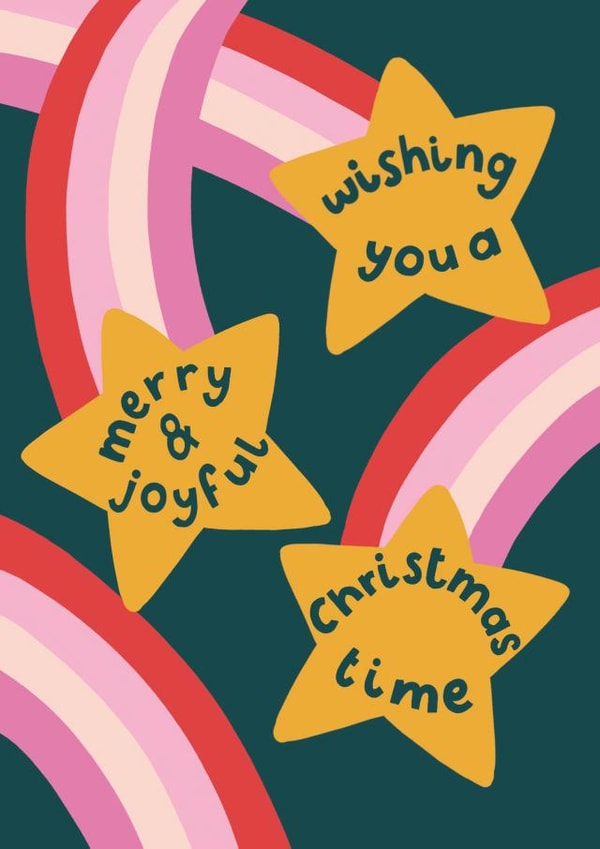 'Wishing you a Merry & Joyful Christmas time' created by Raspberry Blossom