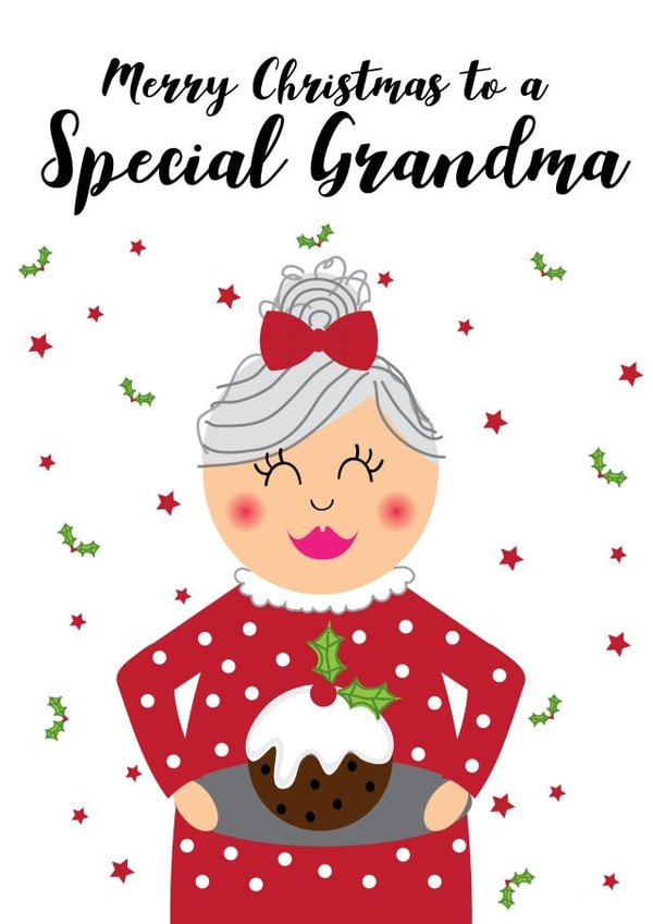 A cute Christmas card for a special Grandma. created by Memelou