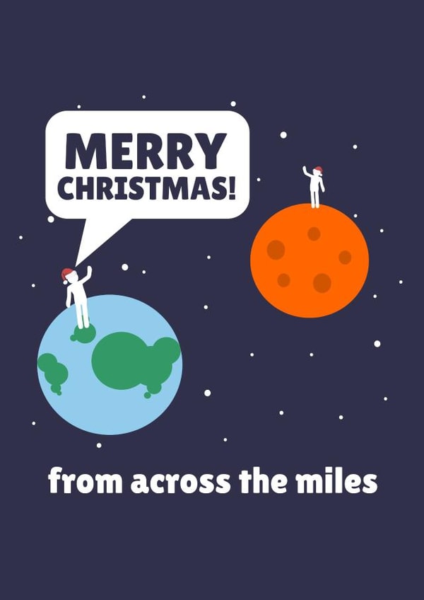 Merry Christmas From Across The Miles created by PopDogShop