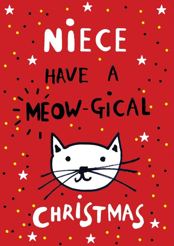 Cute niece christmas card created by Earlybird