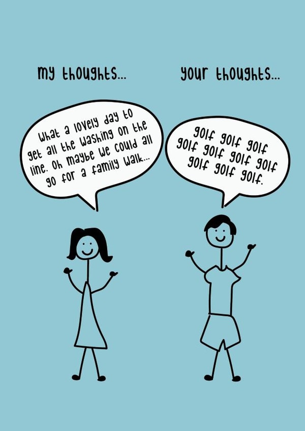 Golf Obsessed - Happy Birthday created by @Laura Lonsdale Designs