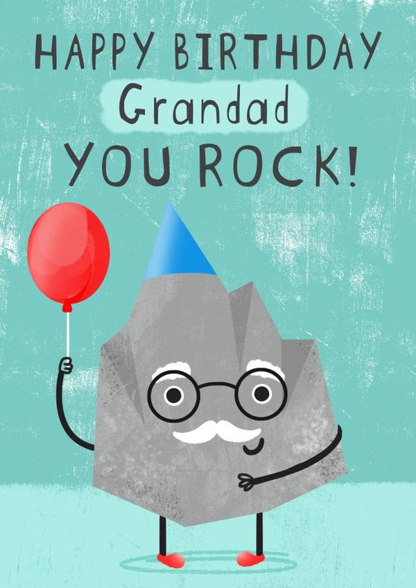 Birthday - Grandad - You rock! created by Dinky Rouge