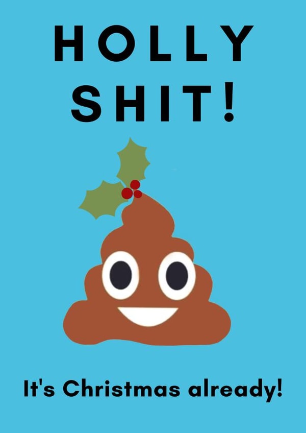 Holly Shit It's Christmas Already! created by Lily Steel