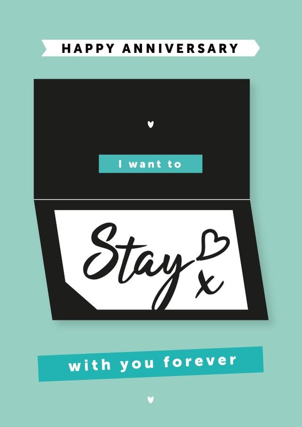 Married at first sight inspired Anniversary card created by Bex Clark - Peachy Days Design